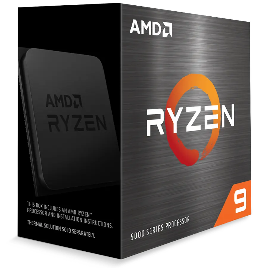 Procesador AMD Ryzen 9 5900X 4.8GHz 64MB Zen3 AM4